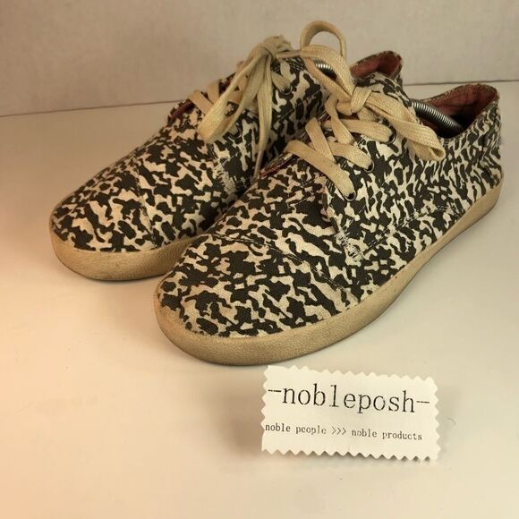 Toms black and white pattern sneakers - Picture 6 of 8